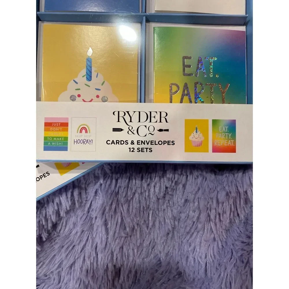 Children Birthday Invitations Boxes of 12 cards and‎ Envelopes